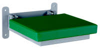 Wandklappsitz 17, gepolstert
