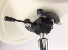 Bediening, verstelbare zithoek of 360° : 28-3D2 (2mm, max 70kg) - 3dimensionaal zithoek met één hendelbediening