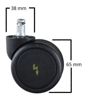 Met of zonder adapter: O - Met adapter 38 mm